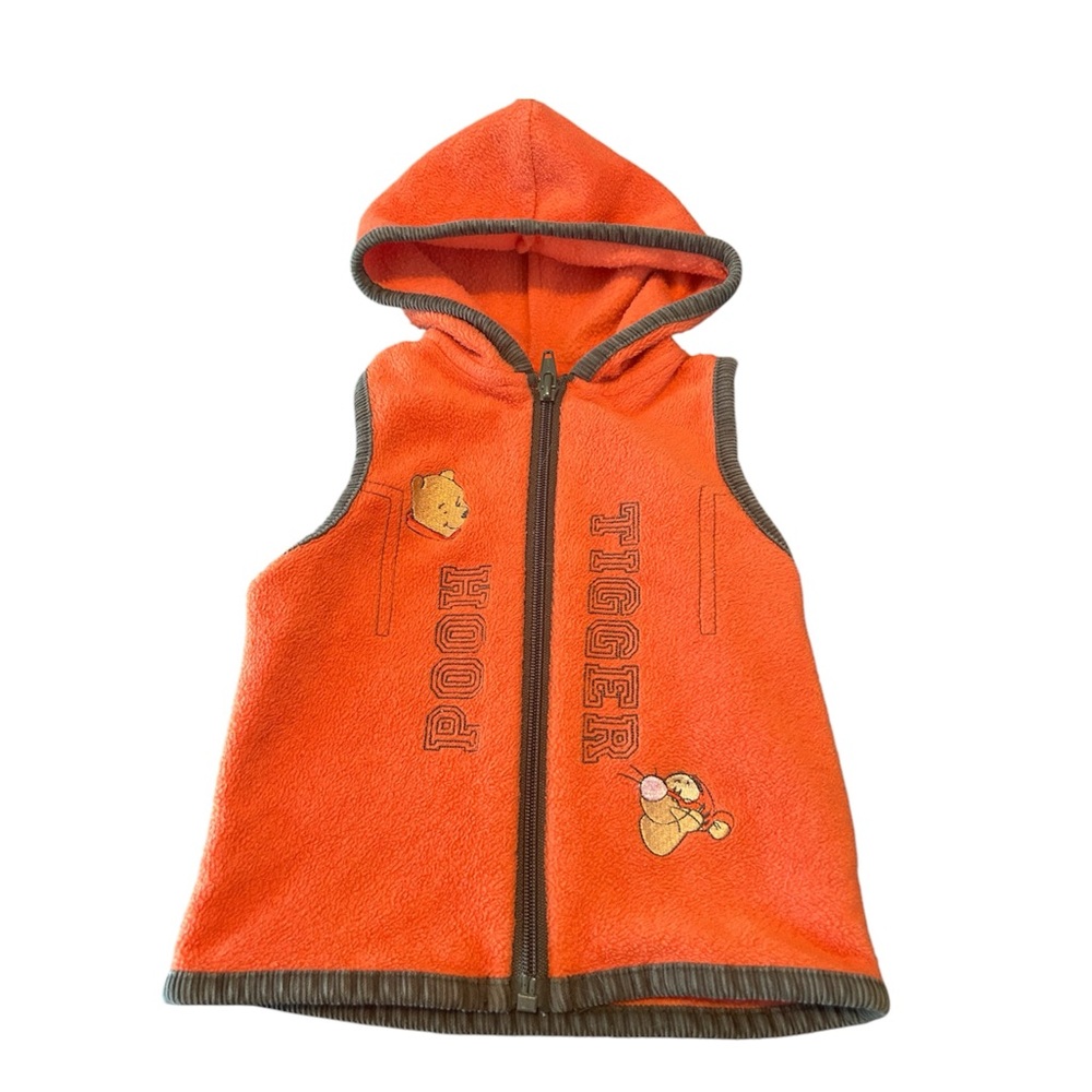 Disney Tigger Orange Hooded Vest